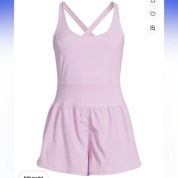 Avia Women's Purple Performance Romper - Picture 3 of 4